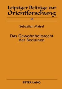 Produktbild: Das Gewohnheitsrecht der Beduinen