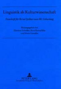 Produktbild: Linguistik als Kulturwissenschaft