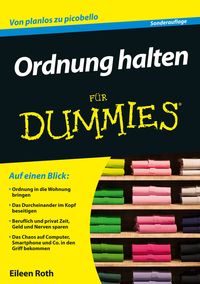 Produktbild: Ordnung halten f&uuml;r Dummies