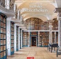 Produktbild Welt der Bibliotheken Kalender 2026