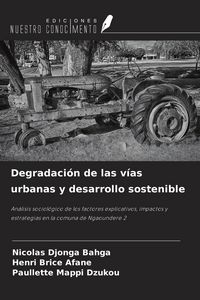 Produktbild: Degradaci&oacute;n de las v&iacute;as urbanas y desarrollo sostenible