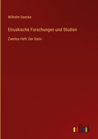 Produktbild: Etruskische Forschungen und Studien