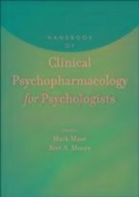 Produktbild: Handbook of Clinical Psychopharmacology for Psychologists