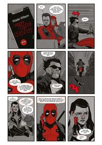 Deadpool: Schwarz, Weiß & Blut