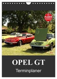 Produktbild: Opel GT Terminplaner (Wandkalender 2027 DIN A4 hoch), CALVENDO Monatskalender