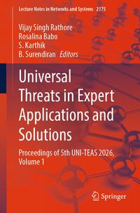 Produktbild: Universal Threats in Expert Applications and Solutions