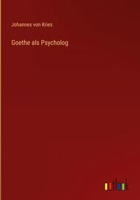 Produktbild: Goethe als Psycholog