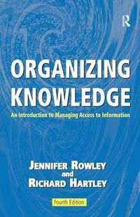 Produktbild: Rowley, J: Organizing Knowledge