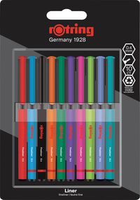 Produktbild: Fineliner 0.4mm 10er Blister