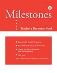 Produktbild: O'Sullivan, J: Milestones B: Teacher's Resource Book