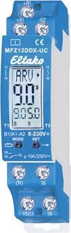 Produktbild: Eltako 23001004 MFZ12DDX-UC Zeitrelais Multifunktional 230 V 1 St. Zeitbereich: 0.1 s - 99 h 1 Wechsler