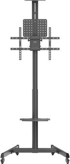 Produktbild: SpeaKa Professional SP-TVC-1300 TV-Rollwagen 94,0cm (37\") - 190,5cm (75\") Bodenst&auml;nder, Querformat, Hochformat, Drehbar, Neigbar