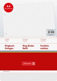 Produktbild: Brunnen Ringbucheinlage A4 kar 50Bl