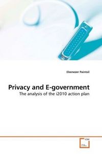 Produktbild: Paintsil, E: Privacy and E-government