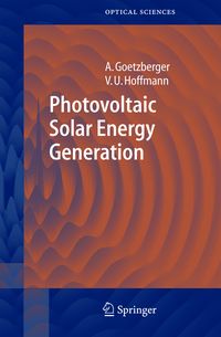 Produktbild: Photovoltaic Solar Energy Generation