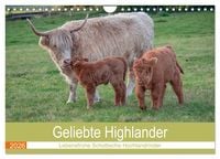 Produktbild: Geliebte Highlander (Wandkalender 2026 DIN A4 quer), CALVENDO Monatskalender