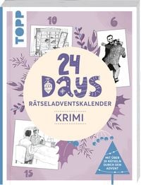 Produktbild: 24 DAYS R&Auml;TSELADVENTSKALENDER &ndash; Krimi