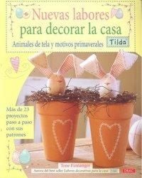 Produktbild: Nuevas labores para decorar la casa : animales de tela y motivos primaverales tilda