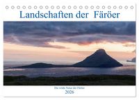Produktbild: Landschaften Der F&auml;r&ouml;er (Tischkalender 2026 DIN A5 quer), CALVENDO Monatskalender