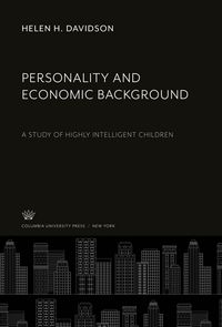 Produktbild: Personality and Economic Background