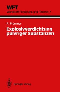 Produktbild: Explosivverdichtung pulvriger Substanzen