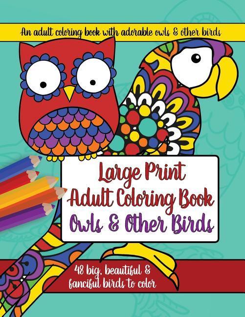 Produktbild: Large Print Adult Coloring Book