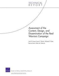 Produktbild: Assessment of the Content, Design, and Dissemination of the Real Warriors Campaign