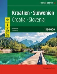 Produktbild: Freytag & berndt Autoatlas Kroatien - Slowenien 1:150.000