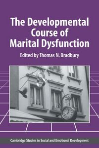 Produktbild: The Developmental Course of Marital Dysfunction