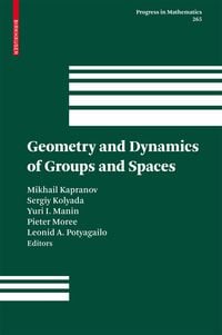 Produktbild: Geometry and Dynamics of Groups and Spaces