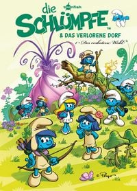 Produktbild: Die Schl&uuml;mpfe und das verlorene Dorf Bd. 1: Der verbotene Wald
