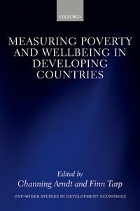 Produktbild: Measuring Poverty and Wellbeing in Developing Countries