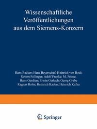 Produktbild: Wissenschaftliche Ver&ouml;ffentlichungen aus dem Siemens-Konzern