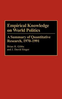 Produktbild: Empirical Knowledge on World Politics