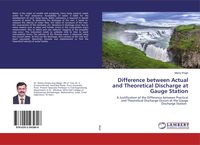 Produktbild: Difference between Actual and Theoretical Discharge at Gauge Station