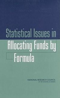 Produktbild: Statistical Issues in Allocating Funds by Formula