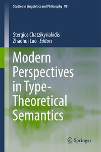 Produktbild: Modern Perspectives in Type-Theoretical Semantics