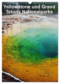 Produktbild: Yellowstone und Grand Tetons Nationalparks (Wandkalender 2026 DIN A3 hoch), CALVENDO Monatskalender