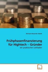 Produktbild: Malek, M: Fr&uuml;hphasenfinanzierung f&uuml;r Hightech - Gr&uuml;nder