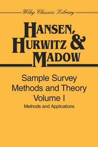 Produktbild: Sample Survey Methods and Theory, Volume 1