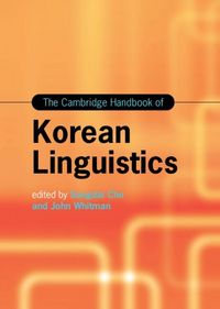 Produktbild: Cambridge Handbook of Korean Linguistics