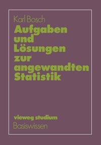 Produktbild: Aufgaben und L&ouml;sungen zur angewandten Statistik