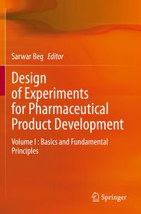Produktbild: Design of Experiments for Pharmaceutical Product Development