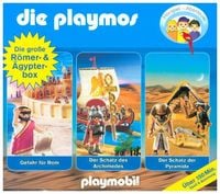 Bild vom Artikel Die Playmos - Das Original Playmobil Hörspiel, Die große Römer- und Ägypterbox: Folge 5, 18, 52 vom Autor Simon X. Rost
