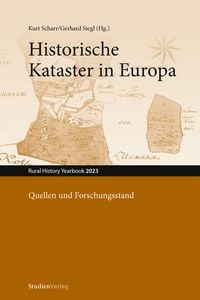 Produktbild: Historische Kataster in Europa. Quellen und Forschungsstand