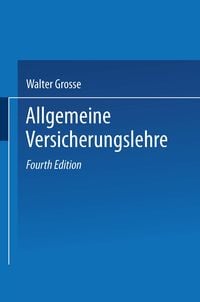 Produktbild: Allgemeine Versicherungslehre