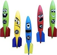 Produktbild: Schildkr&ouml;t 970260 - Rocket Divers Set, 5-teilig, Unterwasserraketen, Tauchspielzeug ab 6 Jahren, Wasserspielzeug