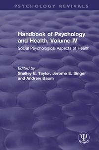 Produktbild: Handbook of Psychology and Health, Volume IV