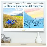 Produktbild: Mittenwald und seine Jahreszeiten (hochwertiger Premium Wandkalender 2027 DIN A2 quer), Kunstdruck in Hochglanz