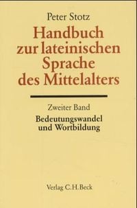 Produktbild: Handbuch zur lateinischen Sprache des Mittelalters. Tl.2